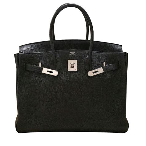 hermes black purse